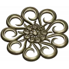 Aurora Rosette - decorative rosette 3D STL for CNC