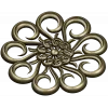 Aurora Rosette - decorative rosette 3D STL for CNC