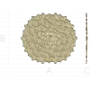 Floral Rosette Relief STL for CNC Router