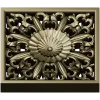 Ornate Square Rosette 3D Model for CNC (STL)