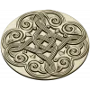 Celtic Knot Rosette STL 3D Model for CNC