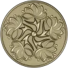 Лотосовая розетка - stl модель для ЧПУ