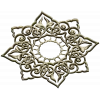 Sunburst Lace Rosette STL for CNC carving