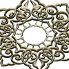 Sunburst Lace Rosette STL for CNC carving