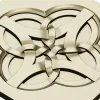 Розетка "Четверник" - 3D модель STL для ЧПУ