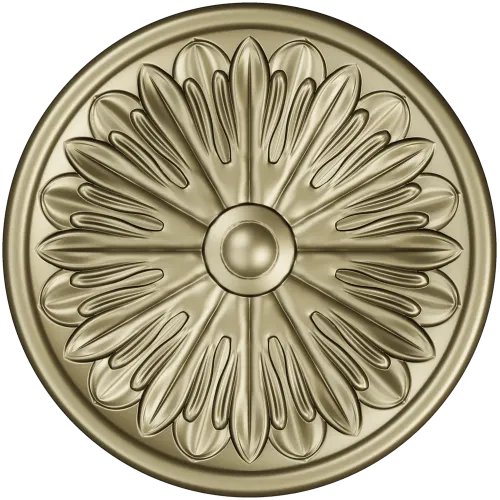 Sunburst Rosette - STL 3D model for CNC milling
