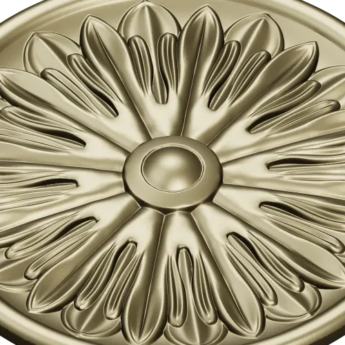 Sunburst Rosette - STL 3D model for CNC milling