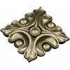 Acanthus Square Rosette STL for CNC Milling