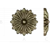 Daisy Rosette STL 3D Model for CNC