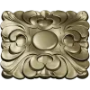Розетка барочная - 3D модель STL для ЧПУ