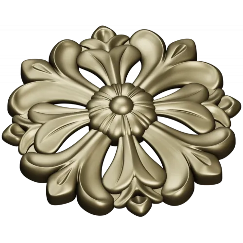 Розетка декоративная STL - 3D модель для ЧПУ резьбы по дереву