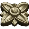 Floral rosette stl 3D model for CNC routing