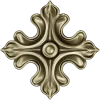 Acanthus Rosette STL for CNC - high-relief decorative 3D model