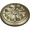 Florentine Bloom - round floral rosette STL for CNC carving