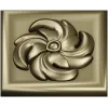 Spiral Blossom Rosette - STL 3D Model for CNC