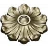Floral Rosette STL 3D Model for CNC Routing - High-Relief Medallion