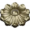 Floral Rosette STL 3D Model for CNC Routing - High-Relief Medallion