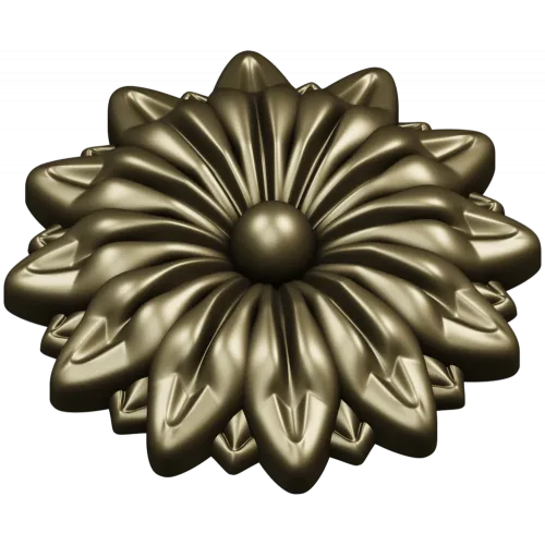 Розетка "Аурелия" - 3D модель STL для ЧПУ
