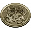 Florentine Quad Rosette - STL 3D model for CNC
