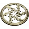 Auric Star Rosette - STL 3D model for CNC