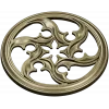 Auric Star Rosette - STL 3D model for CNC