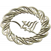 Ornamental Laurel Rosette with Arabic Calligraphy - STL for CNC