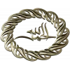 Ornamental Laurel Rosette with Arabic Calligraphy - STL for CNC