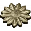 Sunflower Rosette 3D STL for CNC