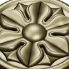 Розетка "Солнечный цветок" - 3D модель STL для ЧПУ