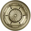Regal Petal Rosette - STL 3D model for CNC milling