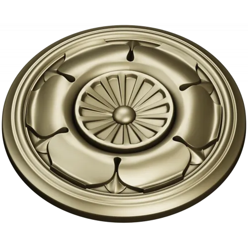 Regal Petal Rosette - STL 3D model for CNC milling